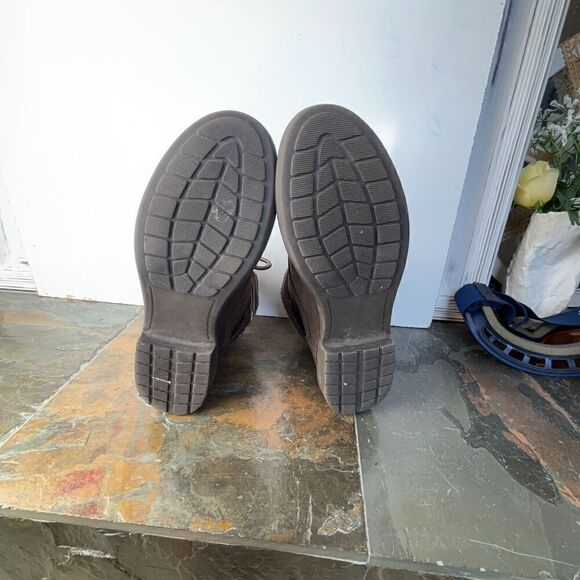 Women's Warm Boots Cliffs by White Mountain C25084 Duena Knit Tops Brown Size 7M - Picture 9 of 15